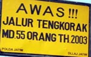 Waspadai 3 Titik Rawan Kecelakaan di Kediri