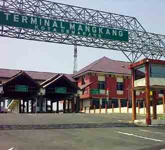 Terminal Mangkang Masih Lengang