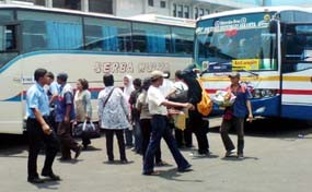 Antisipasi Kemacetan, Dephub Taruh GPS di 101 Bus Mudik