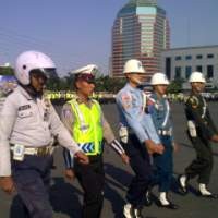  Polda Metro Jaya Gelar Pasukan Operasi Ketupat 2009