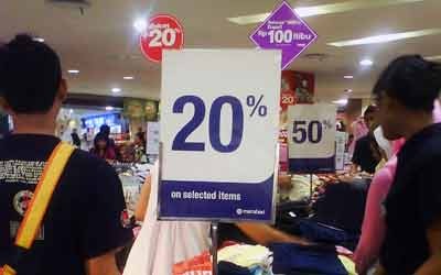 Perang Diskon Jelang Lebaran