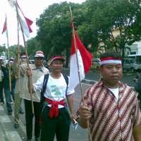 Aksi Anti Malaysia Bikin Jl Diponegoro Tersendat