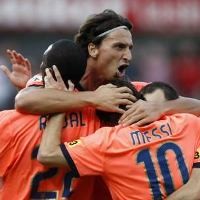 Messi-Ibra Antar Barca Bekuk Getafe