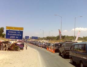 Puncak Arus Balik di Jembatan Suramadu Diprediksi Malam Ini 