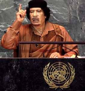 Qaddafy Pidato 1,5 Jam, Sebut DK PBB Sebagai Dewan Teror