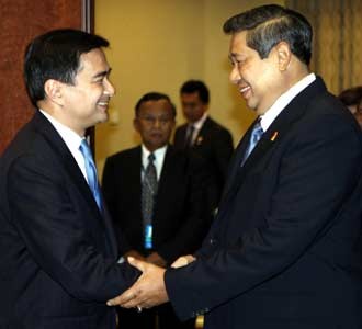 Pertemuan Bilateral SBY dan PM Thailand