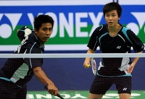 Ganda Campuran INA Habis di Empat Besar