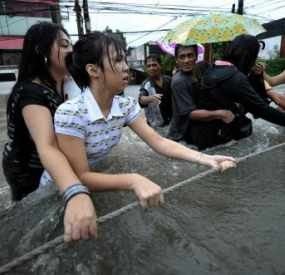 80% Area Manila Terendam Banjir, Lebih 51 Orang Tewas