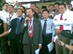 Chandra & Bibit Rapat Konsolidasi