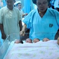Bayi Kembar Empat Lahir di RSU Pirngadi Medan