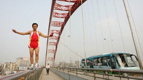 Gaya Jogging Baru di Atas Sungai