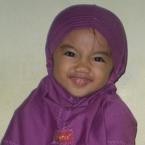 Azra Shafira Ruhyana, 2 Tahun; Perempuan; f