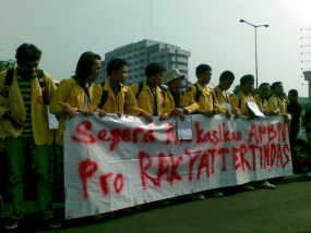 Aksi Mahasiswa Memanas, Polisi Sempat Amankan Korlap