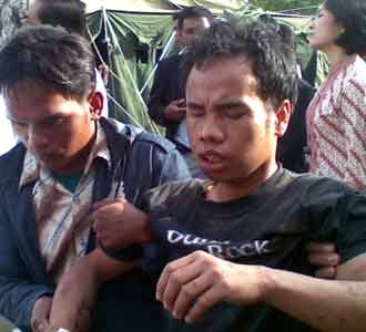 Korban Gempa Berdatangan ke RS M Djamil