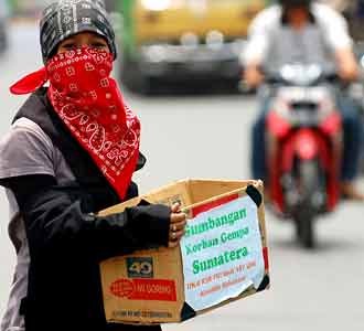 Galang Dana untuk Korban Gempa