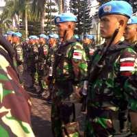 Pangdam Lepas 142 Personel Zipur ke Kongo