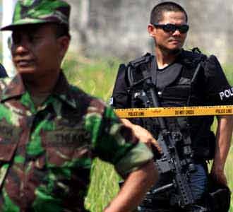 Rumah Kos Teroris Disterilkan
