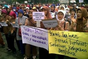 14 Ribu Guru Honorer Terancam Tidak Jadi PNS