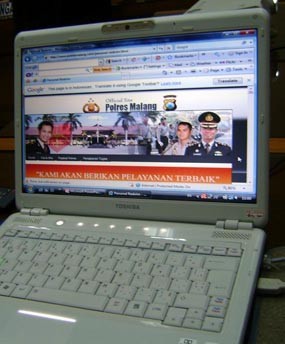 Polres Malang Luncurkan Situs Resmi
