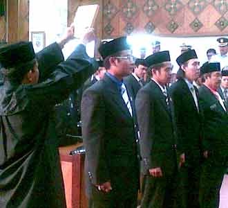 Pelantikan Ketua DPRD Kota Bandung