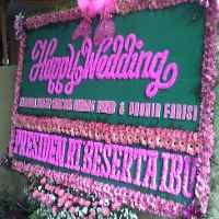 SBY Kirim Bunga Happy Wedding
