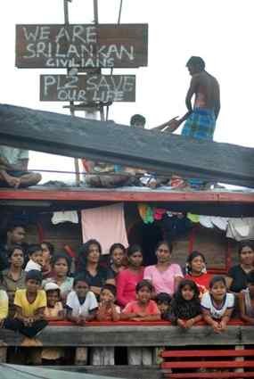 Mogok Makan, 2 Pencari Suaka Sri Lanka Masuk RS