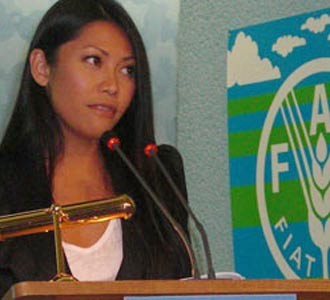 Anggun Jadi Ambassador FAO