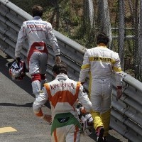 Trulli-Sutil Masih Saling Tuding