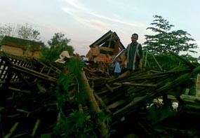 Puting Beliung Terjang Kota Soto