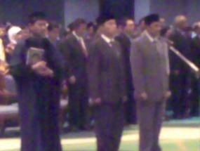 MA Lantik Ketua-Wakil Ketua BPK