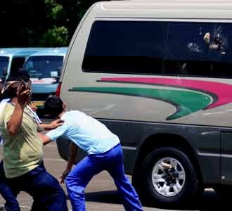 Simulasi Kedaruratan di Cilandak