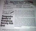Kalimat Cabul di Soal Ujian