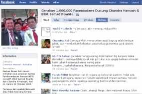 Dukungan Facebooker Kepada Chandra & Bibit Tembus 10 Ribu