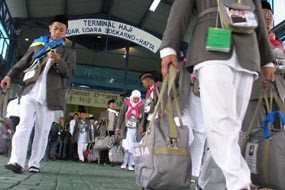 Transportasi Jamaah Calhaj di Makkah Gunakan Sistem Shuttle