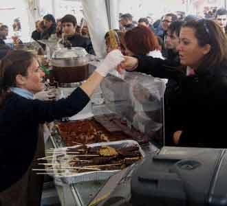 Cokelat Indonesia ke Italia