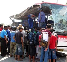 Lalin di Jalur Pantura Macet Lebih 5 Km