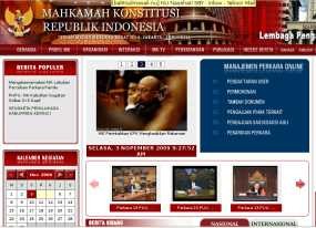 Sidang MK Bisa Diikuti Langsung Lewat Internet