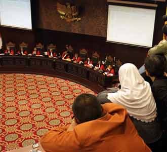 Rekaman KPK Diputar di MK
