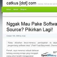 Pemenang Blog Award Minggu Pertama November 2009