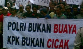 Pro Polisi Gugat Istilah Buaya Vs Cicak