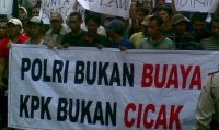 Pro Polisi Gugat Istilah Buaya Vs Cicak