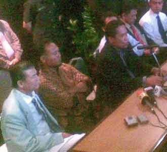 Bibit-Chandra Jumpa Pers