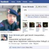  Tengil di FB, Evan Brimob Dilaporkan ke Kompolnas