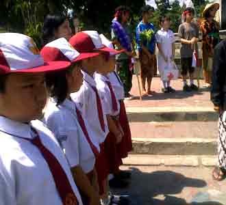 Aksi Simpatik Siswa SD Bright Kiddie