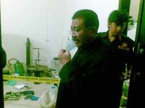 Nilai Sabu yang Diproduksi Bisa Mencapai Seratusan Miliar Rupiah