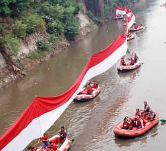 Mengarak Merah Putih ke KPK