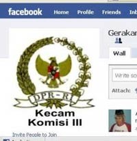 Grup Facebook Kecam Komisi III Tembus 27 Ribu