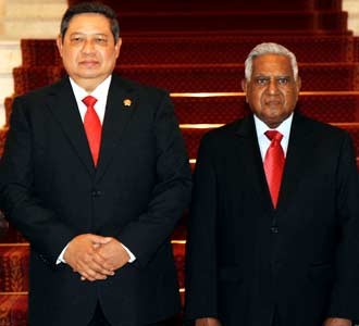 SBY Bertemu Presiden Singapura