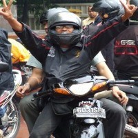 Konvoi Hari Jadi Kabupaten Simeulue, Bupati Jatuh dari Motor