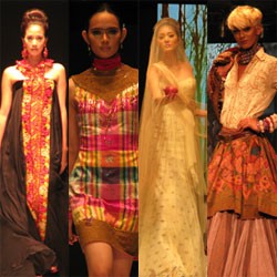 Kolaborasi Dua Budaya di Jakarta Fashion Week 2009